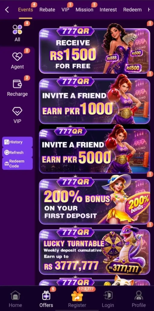 777QR Game